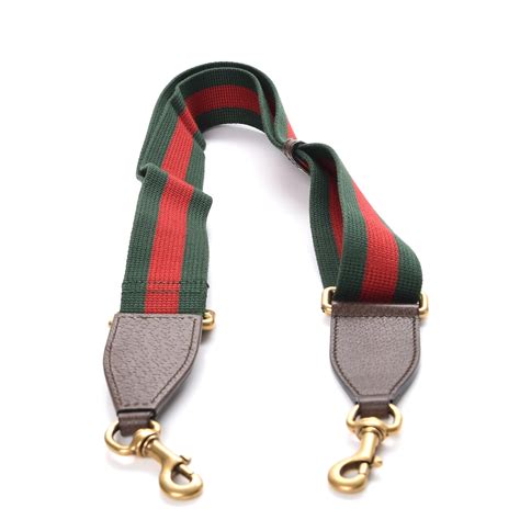 gucci green and red strap bag|replacement straps for gucci handbags.